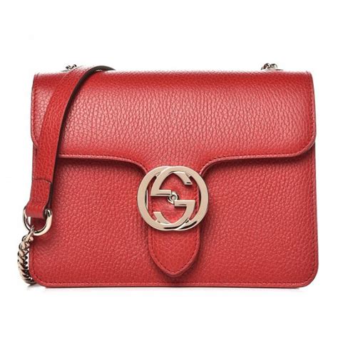 gucci classic red chain bag|gucci bag small chain.